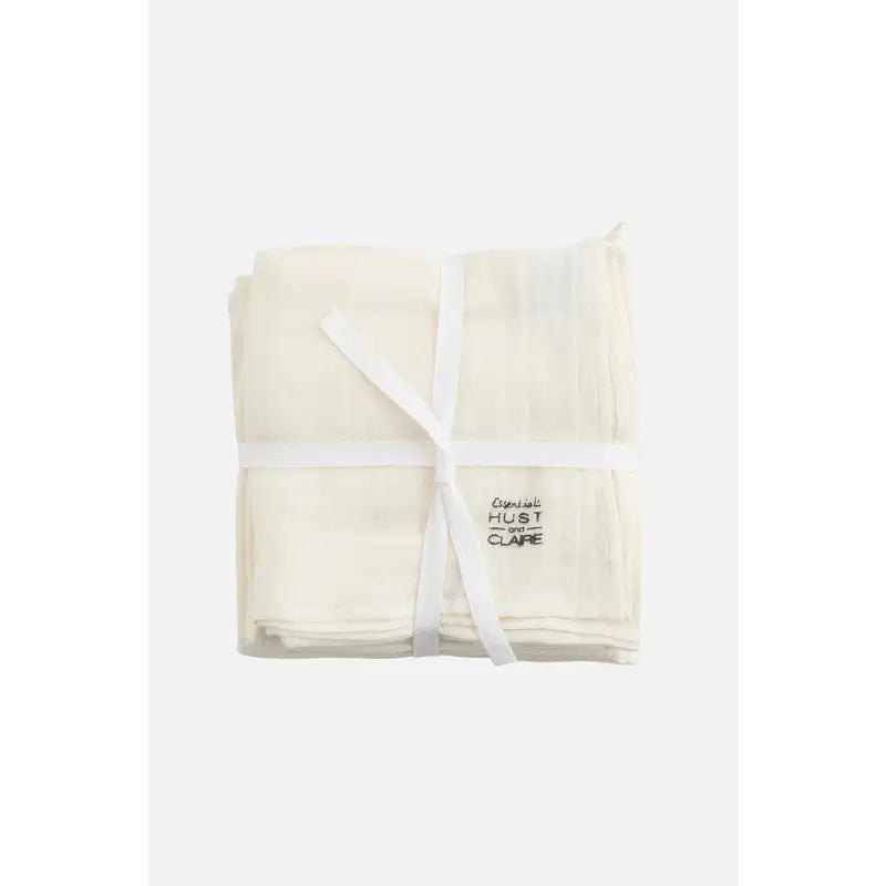 H&C Stofble - øko - 5 pak - Ivory