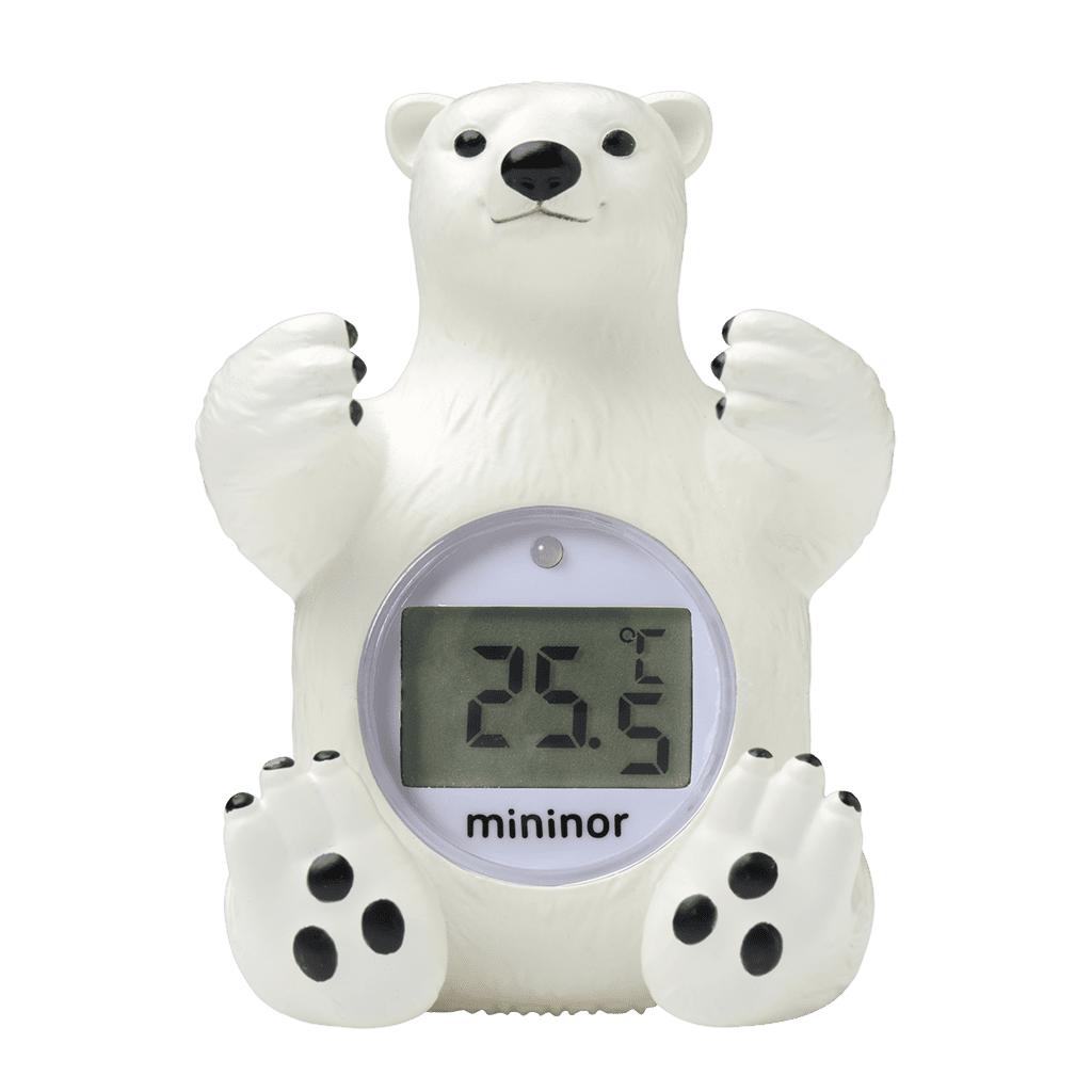 Mininor badetermometer - isbjørn