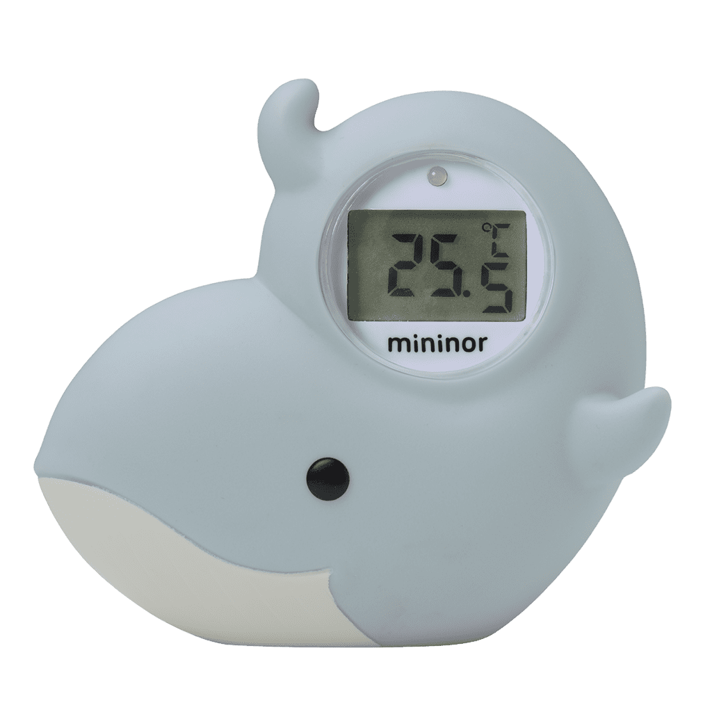 Mininor badetermometer - hval