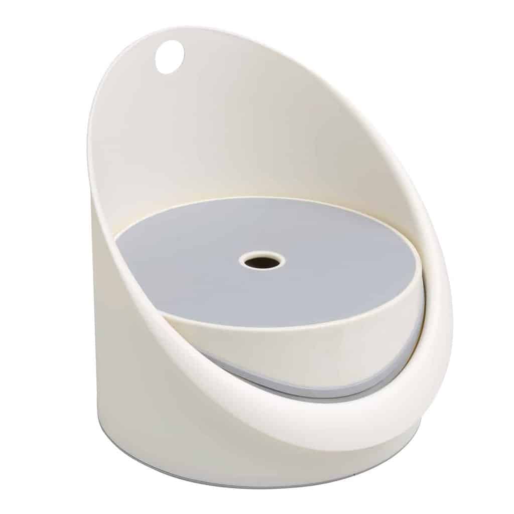 Mininor 2-i-1 Potte &amp; skammel hvid