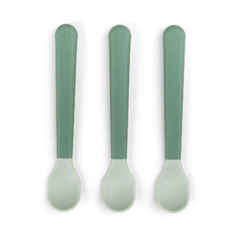Done By Deer Foodie easy - grip babyske 3 - pak Grøn