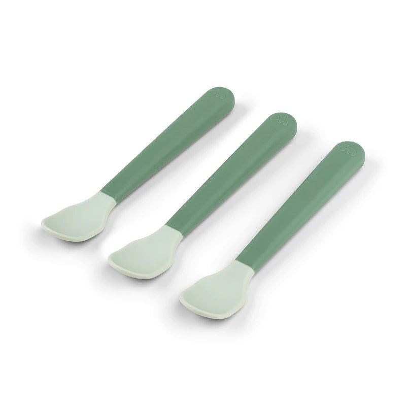 Done By Deer Foodie easy - grip babyske 3 - pak Grøn