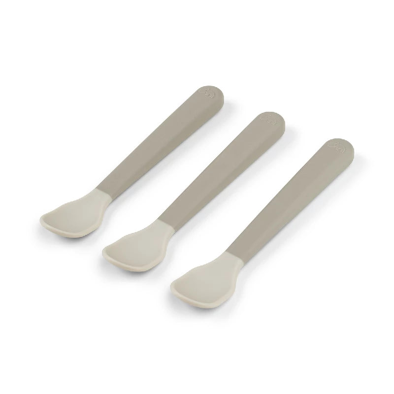 Done By Deer Foodie easy - grip babyske 3 - pak Sand