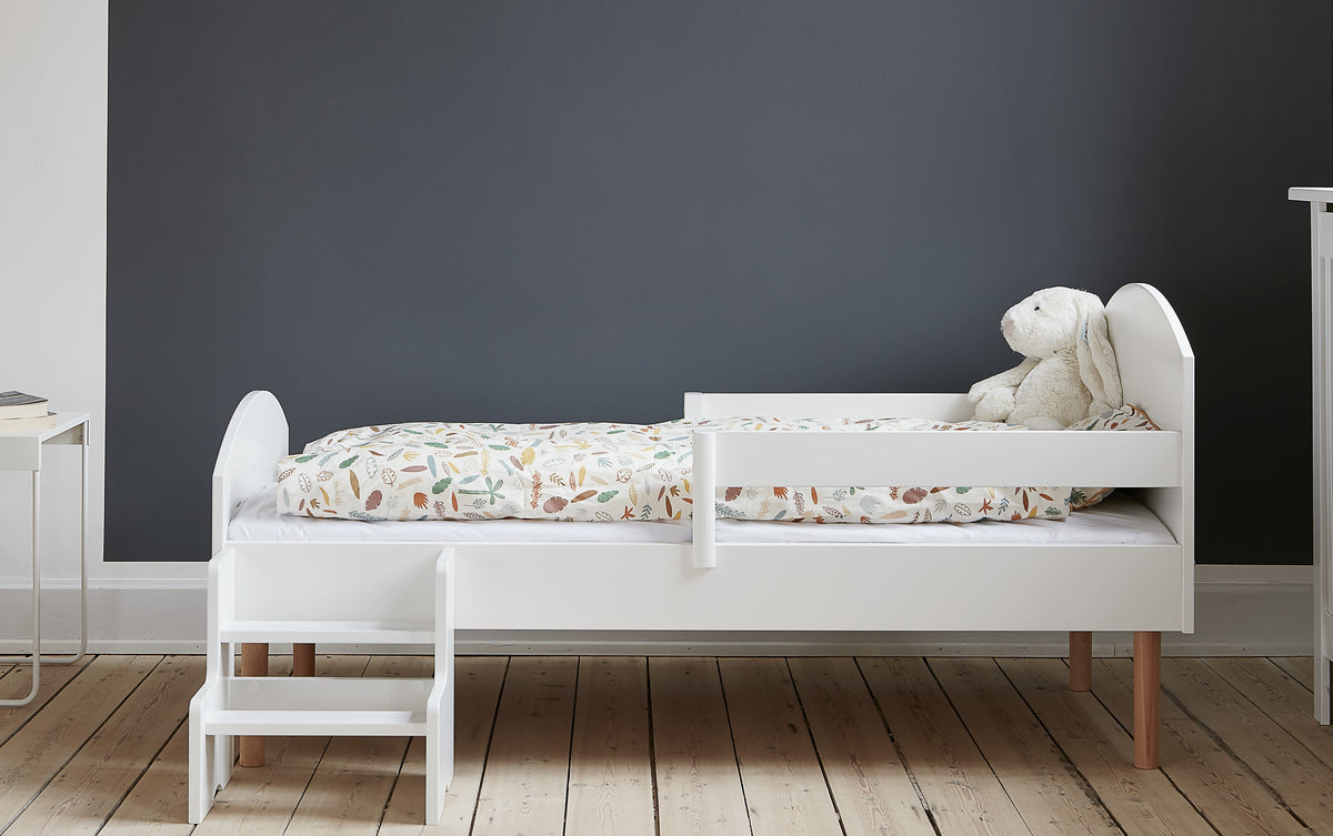 Manis-H Retro seng med 2 sengeheste og lamelbund 70*160 cm flere farver