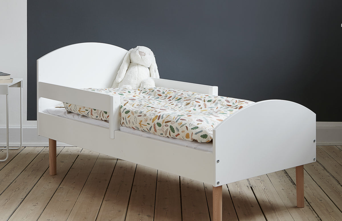 Manis-H Retro seng med 2 sengeheste og lamelbund 70*160 cm flere farver