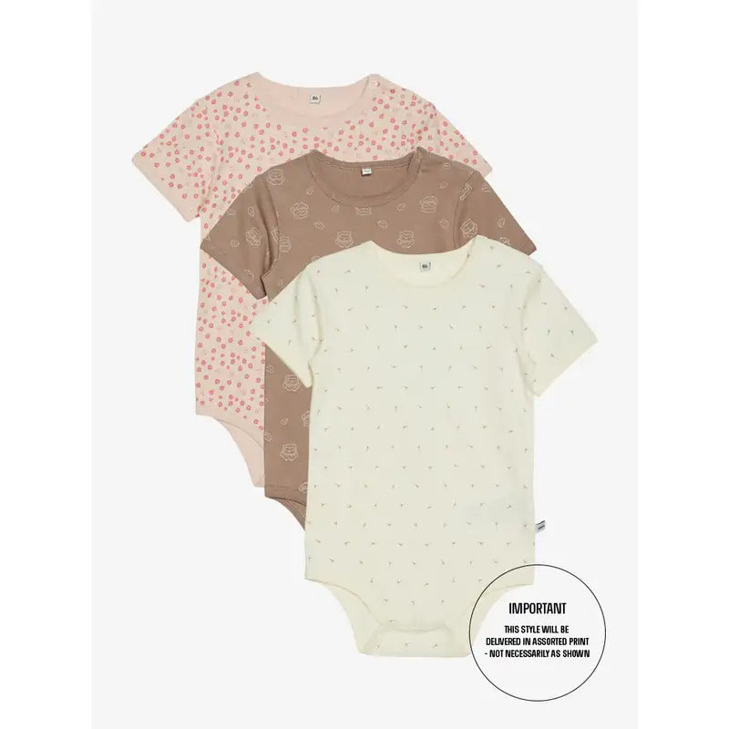 Pippi Body K/Æ - 1 stk. - Assorteret - Pige