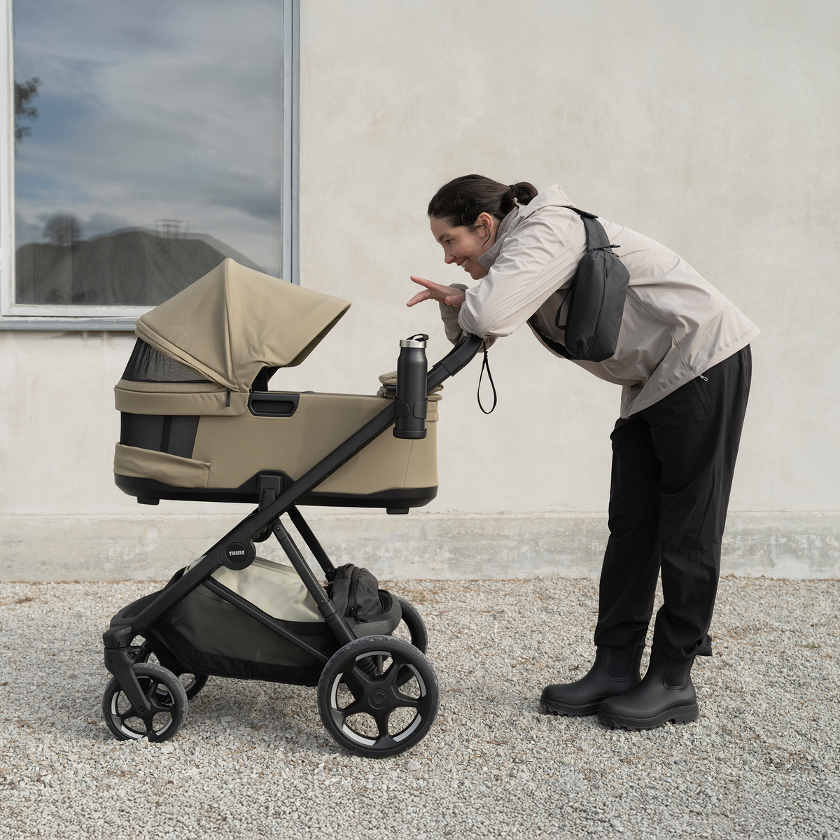 Thule Charm 2 in 1 - Faded khaki