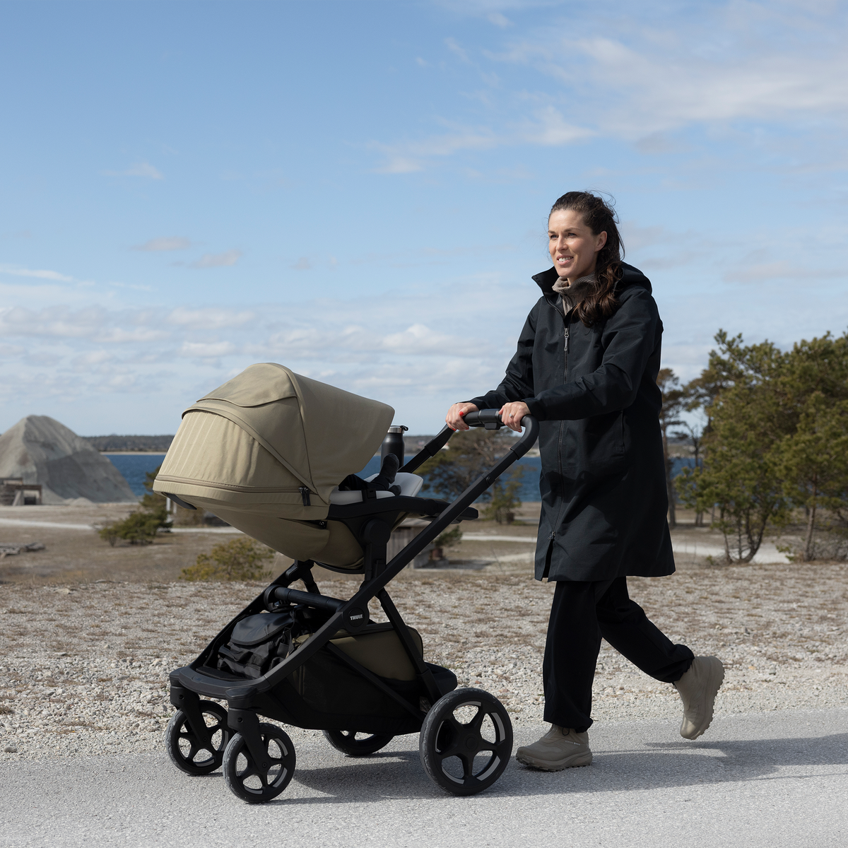 Thule Charm 2 in 1 - Faded khaki