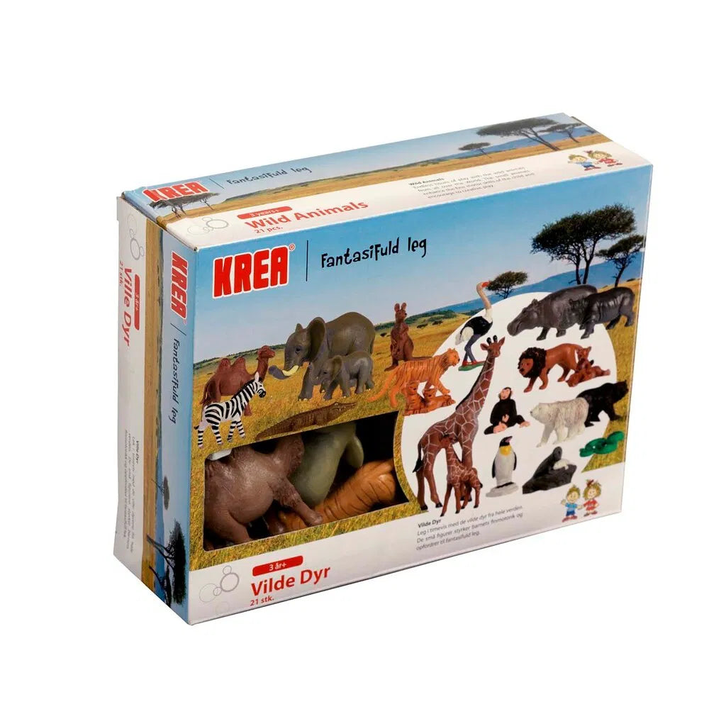 KREA Wild Animals 21 stk.