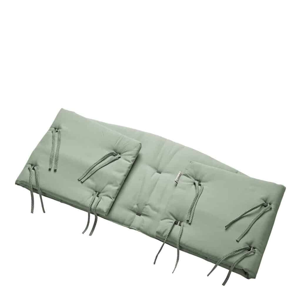 Sengerand til Leander Classic babyseng Sage green