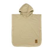 Cloby UV Poncho - Sandy Beach/Olive Green (3-5 år)