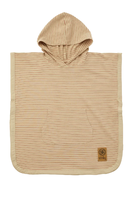 Cloby UV Poncho 1-3 år - Sandy Beach/Ginger Spice