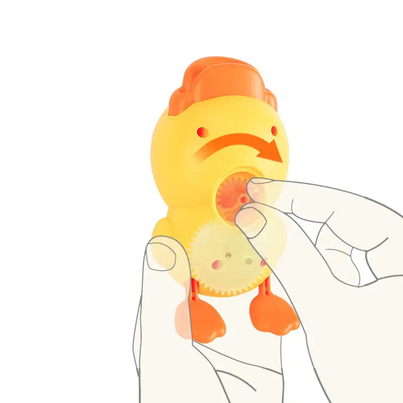 B.Duck Wind Up Bath Duck - Gul/Blå