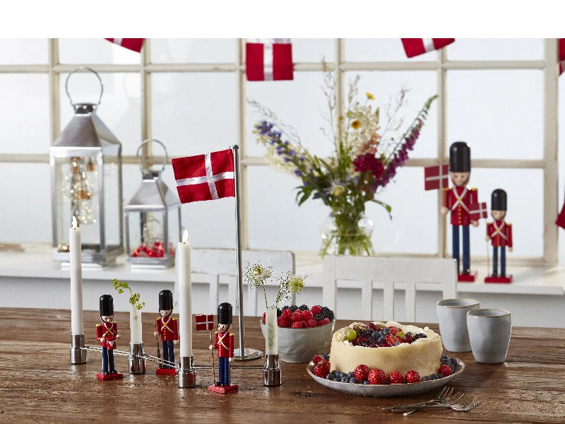 Celebrate Garder 15 cm 3 stk. Rød/Sort