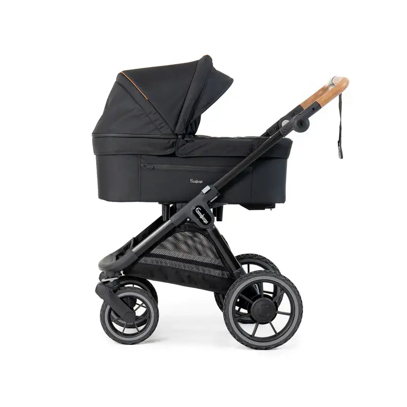 Emmaljunga SENTO PRO Flat Combi - Outdoor Black
