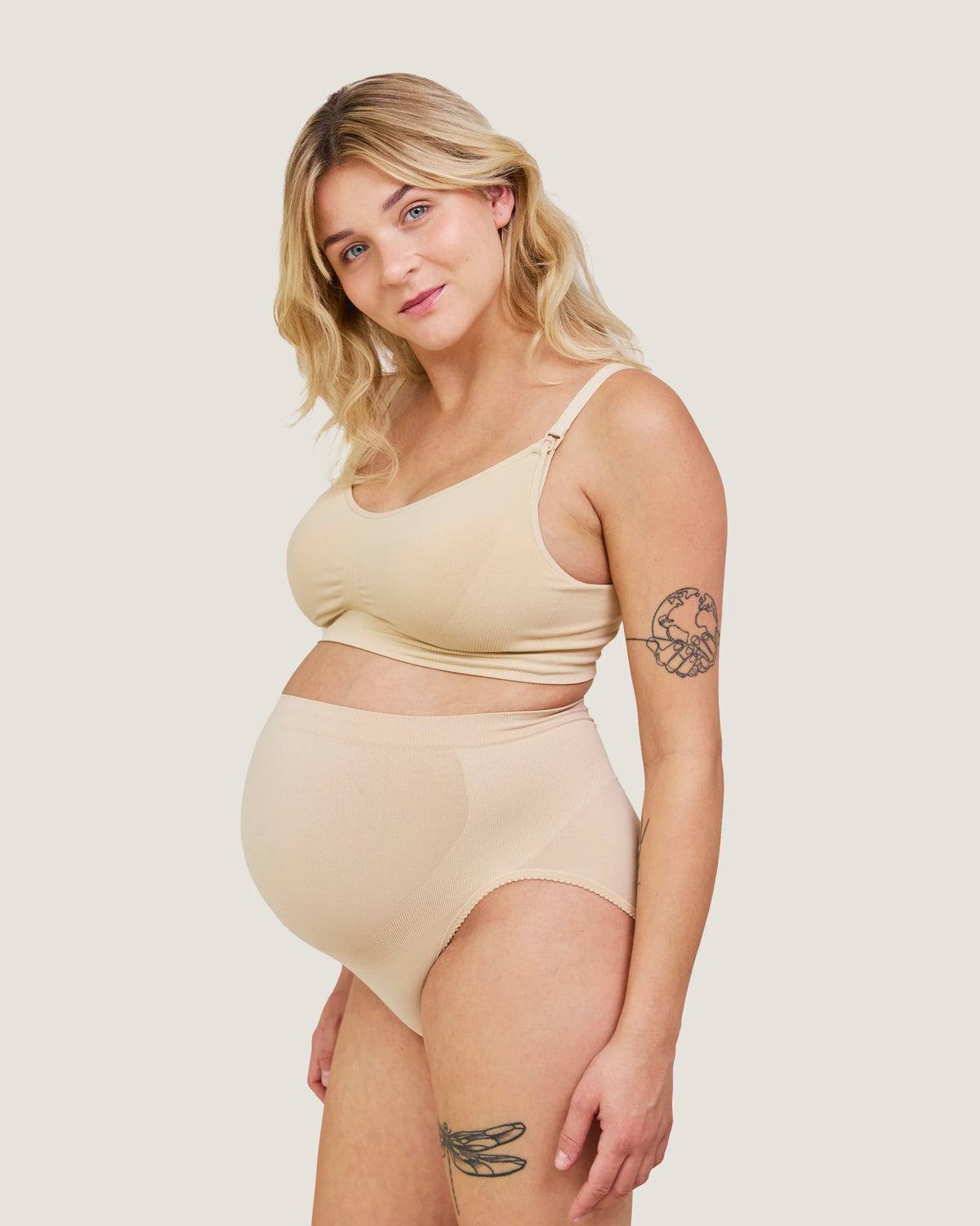 Carriwell Graviditetsstøttetrusser - Beige - S