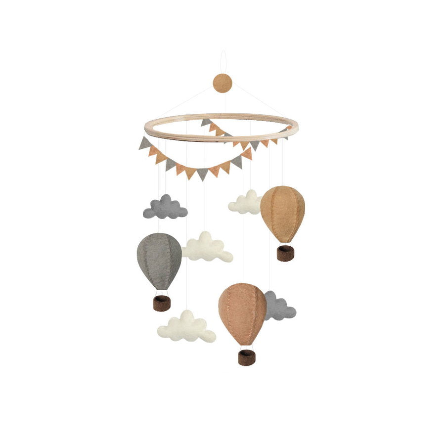 Gamcha uro luftballon beige grå