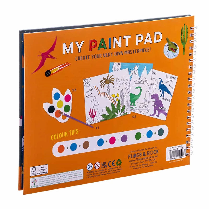 Min maler palette - Dino