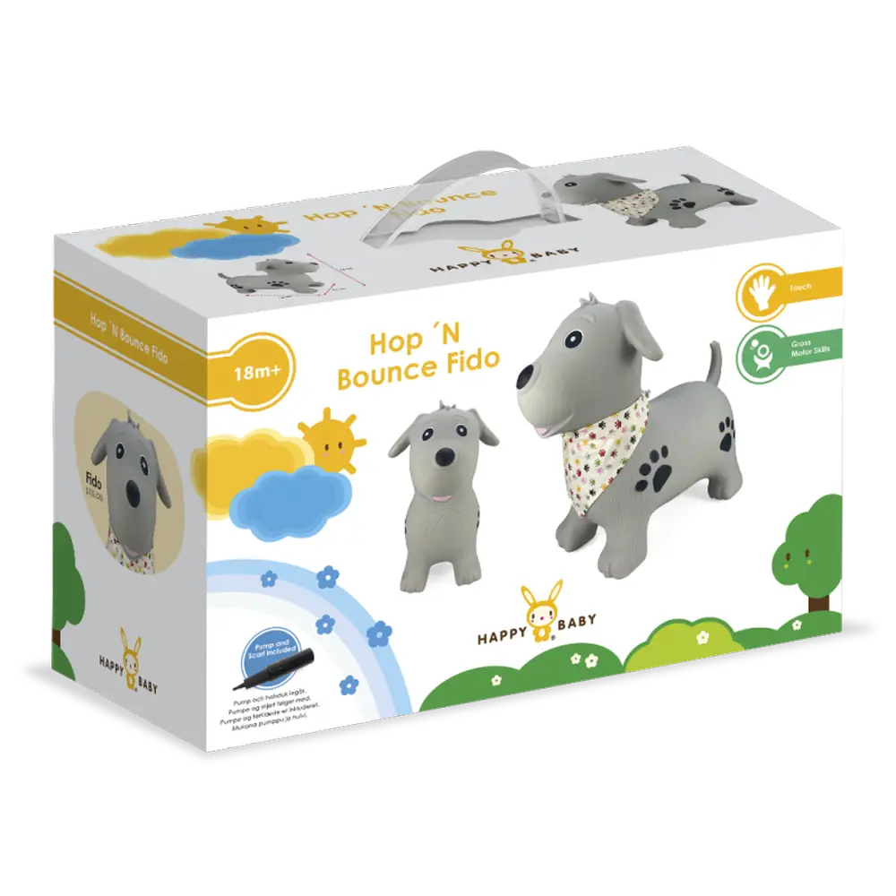 Happy Baby Hop 'N Bounce Hoppedyr Fido
