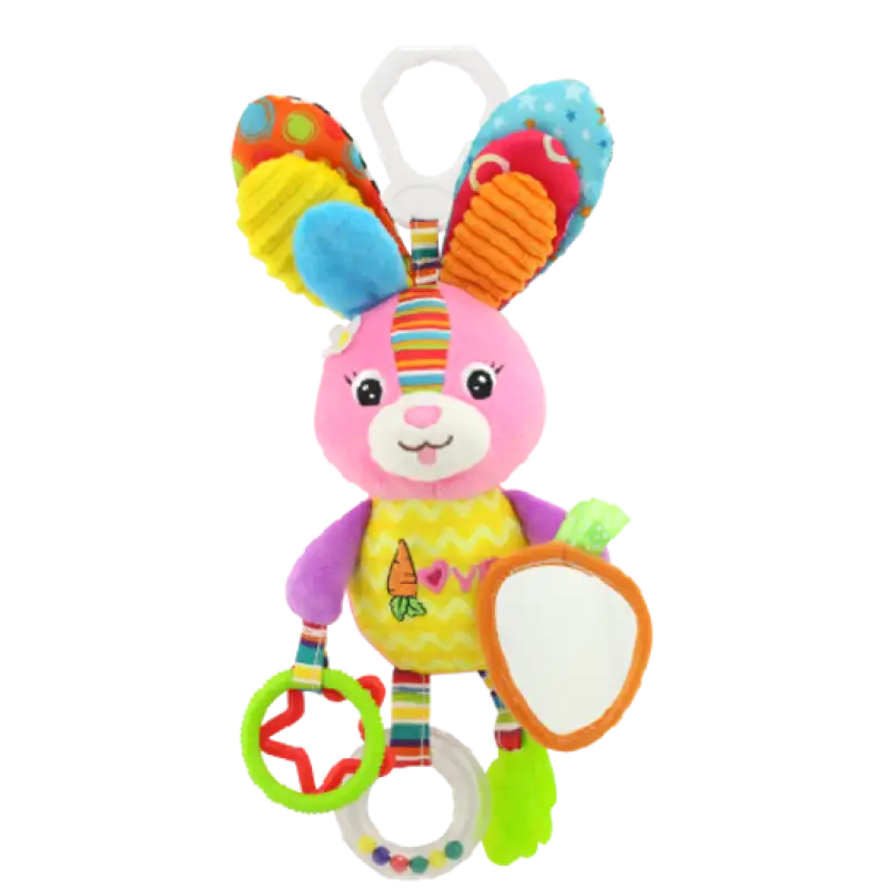Happy Baby Kaninophæng Pink