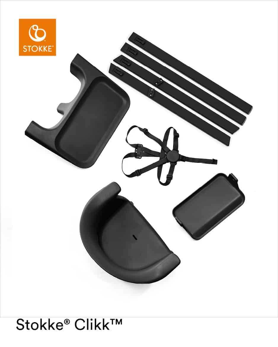 Stokke® Clikk™ højstol - Midnight Black
