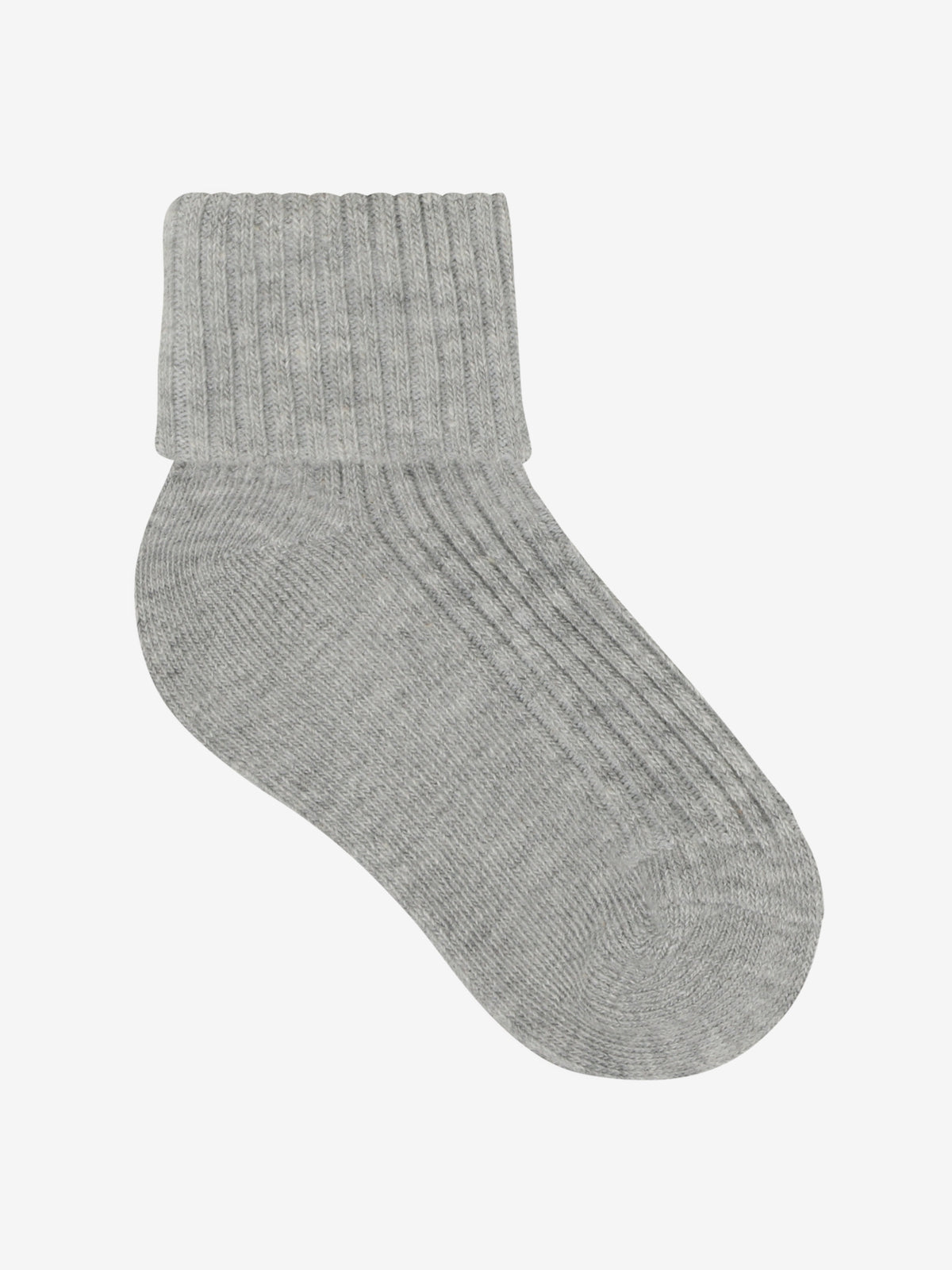 Minymo Rib Sokker 3-pak - Light Grey Melange