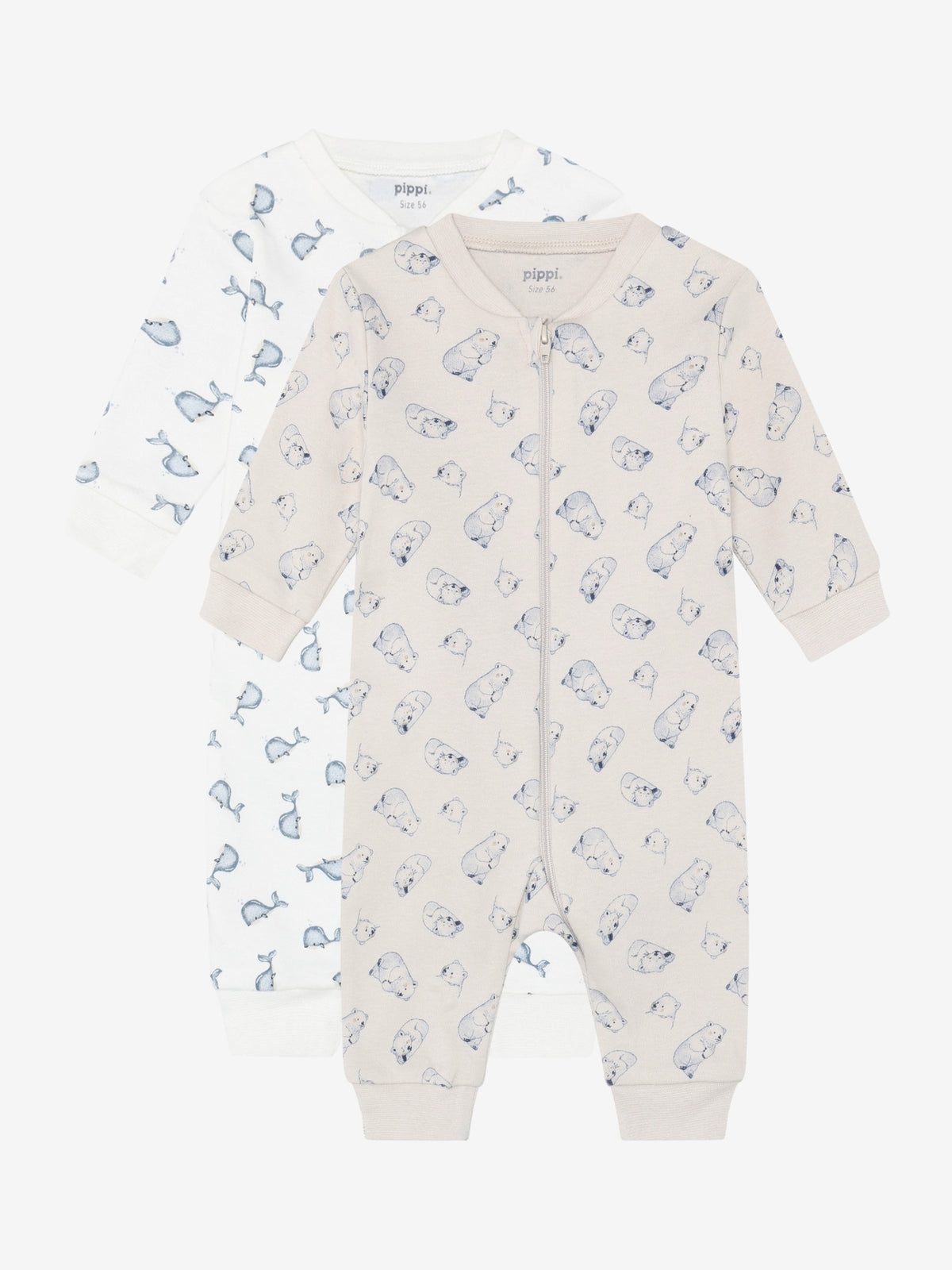 Pippi Natdragt 2 stk - Flint Stone