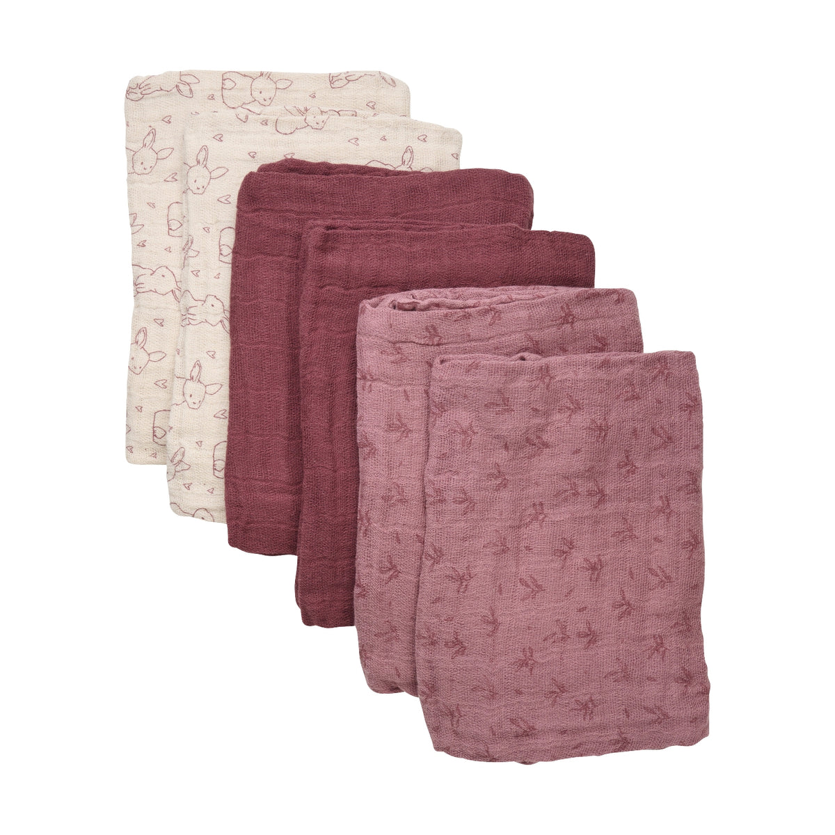 Pippi Stofbleer (6-pack) - Old Rose