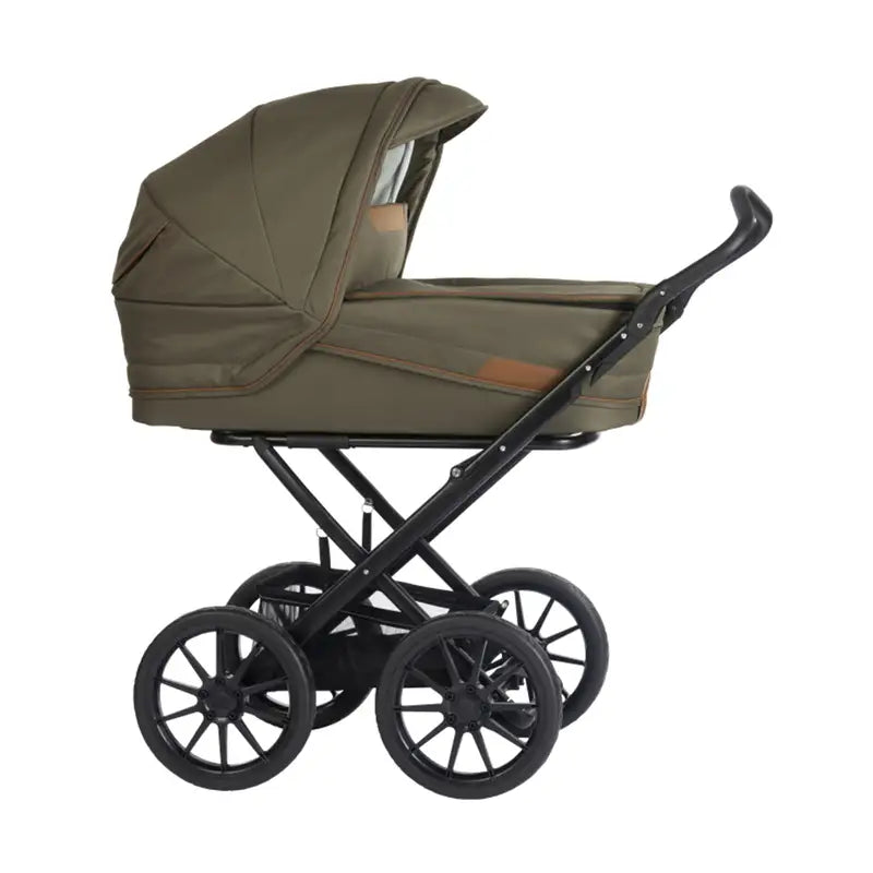 Stork Classic - Stel: Sort - Overdel: Olive/Cognac