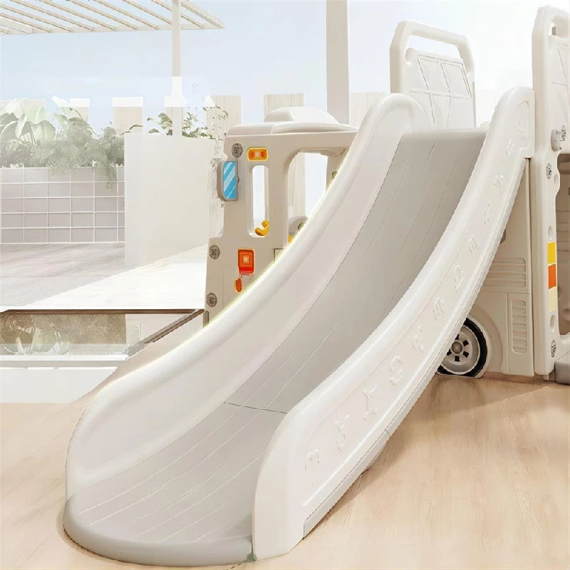 Kids Zone aktivitets lastbil med rutsjebane - Beige