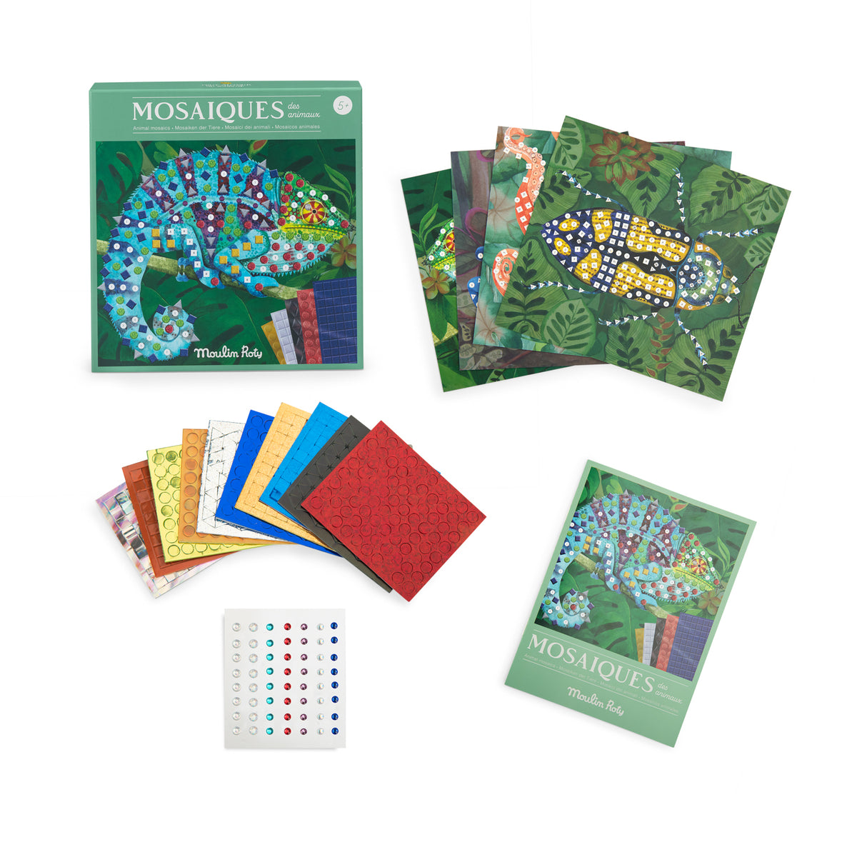 Moulin Roty - Mosaik kreasæt - Tout autour du monde