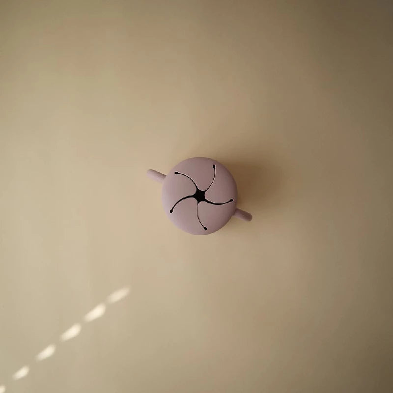 Mushie Snack Cup - soft lilac