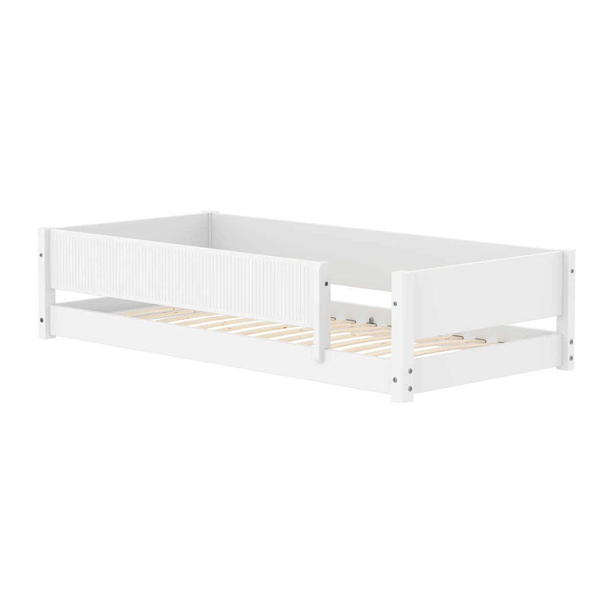 Flexa Montessori seng 90x200cm - massive sider og sengehest (massiv)