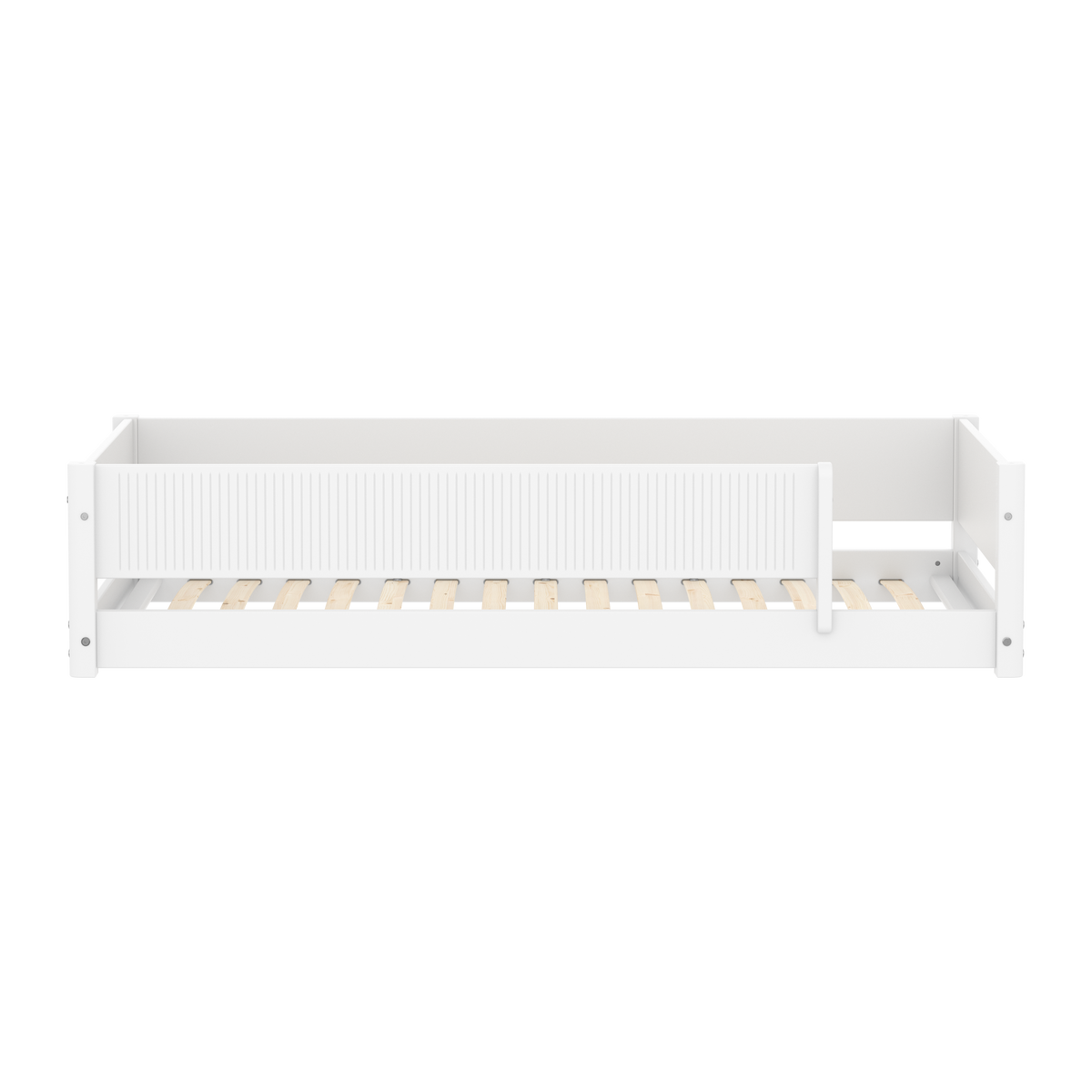 Flexa Montessori seng 90x200cm - massive sider og sengehest (massiv)