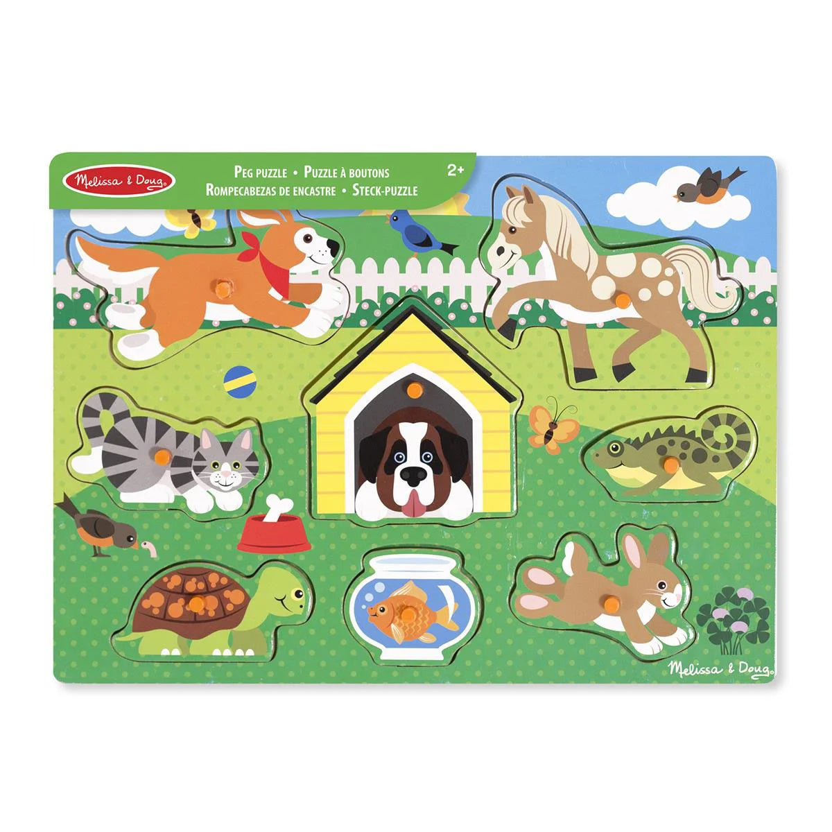 Melissa & Doug Knoppuslespil - Kæledyr