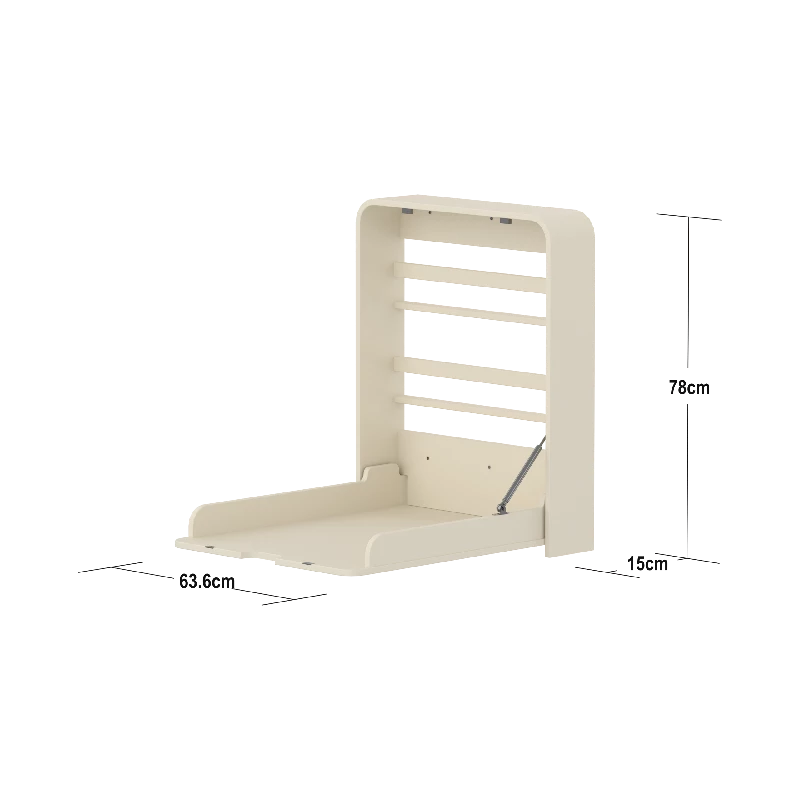 Flexa Nova puslebord væghængt - Cream White