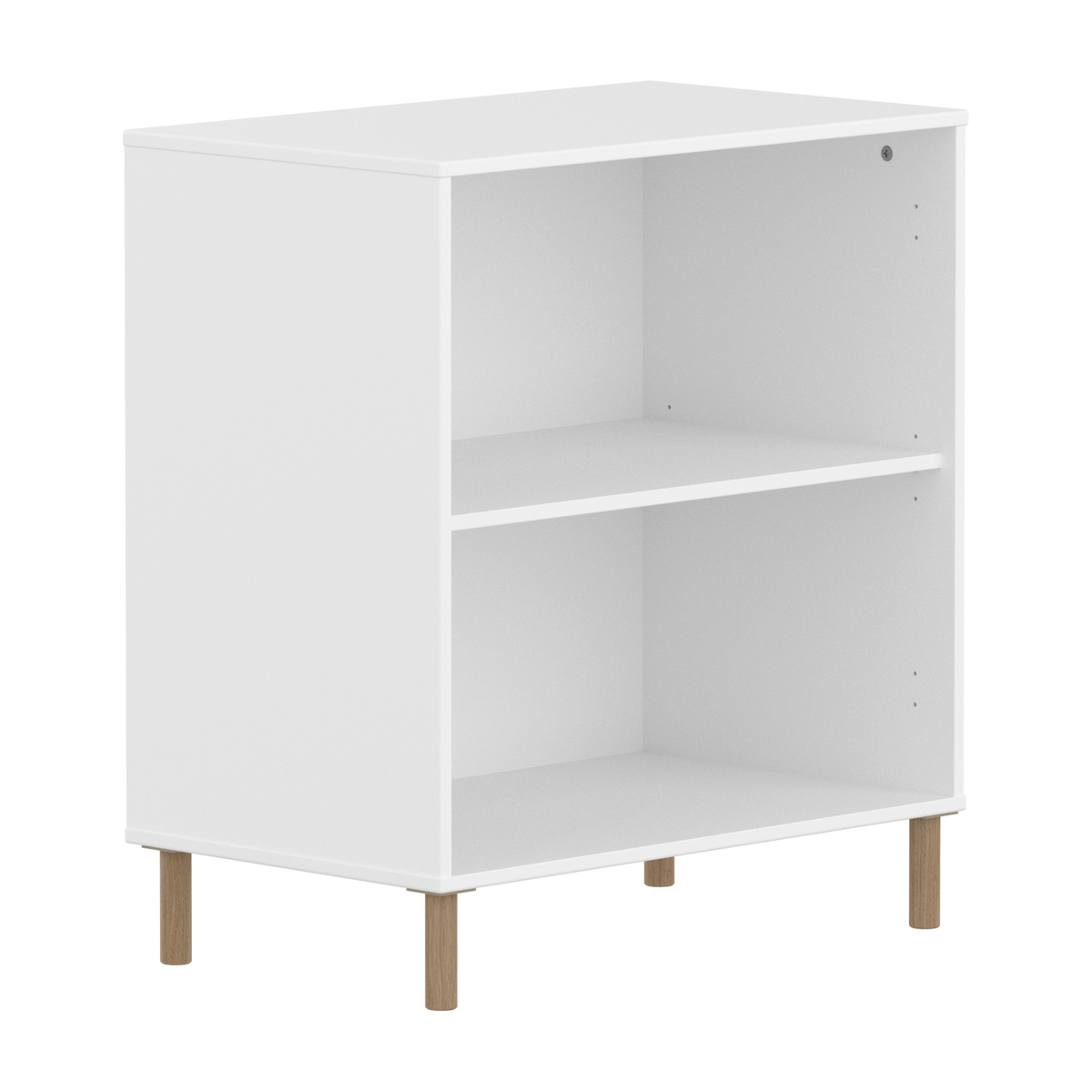 Flexa Saga Reol 84x75,5x45 Hvid/Egetræ