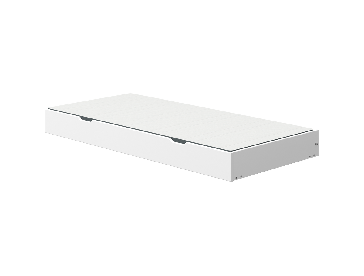 FLEXA WHITE/NOR Udtræksseng til enkelt seng 90 x 190 cm- Hvid