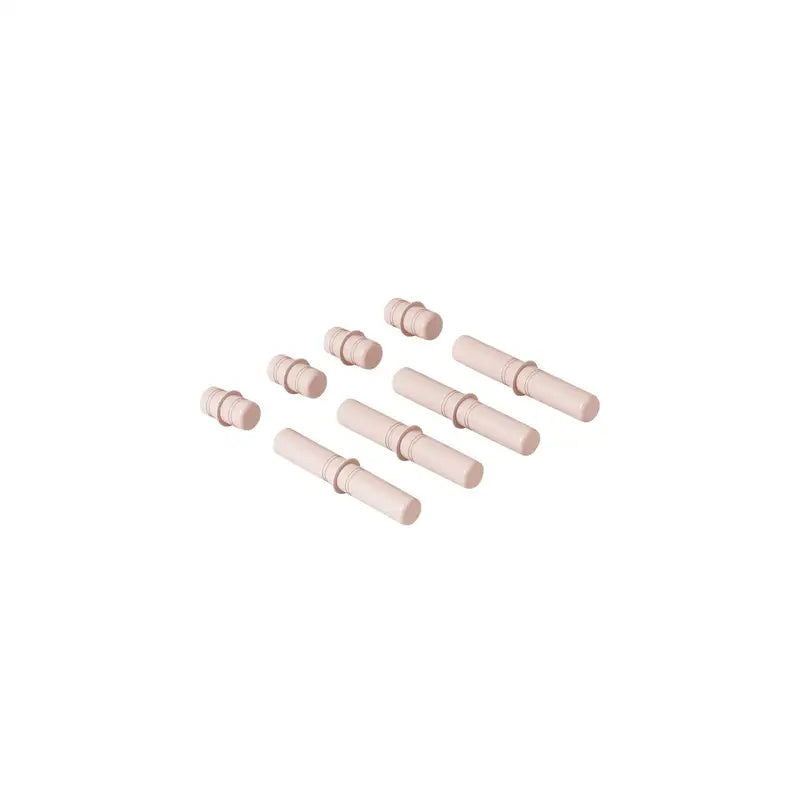 Modu 8 x Connector pegs Soft Rose