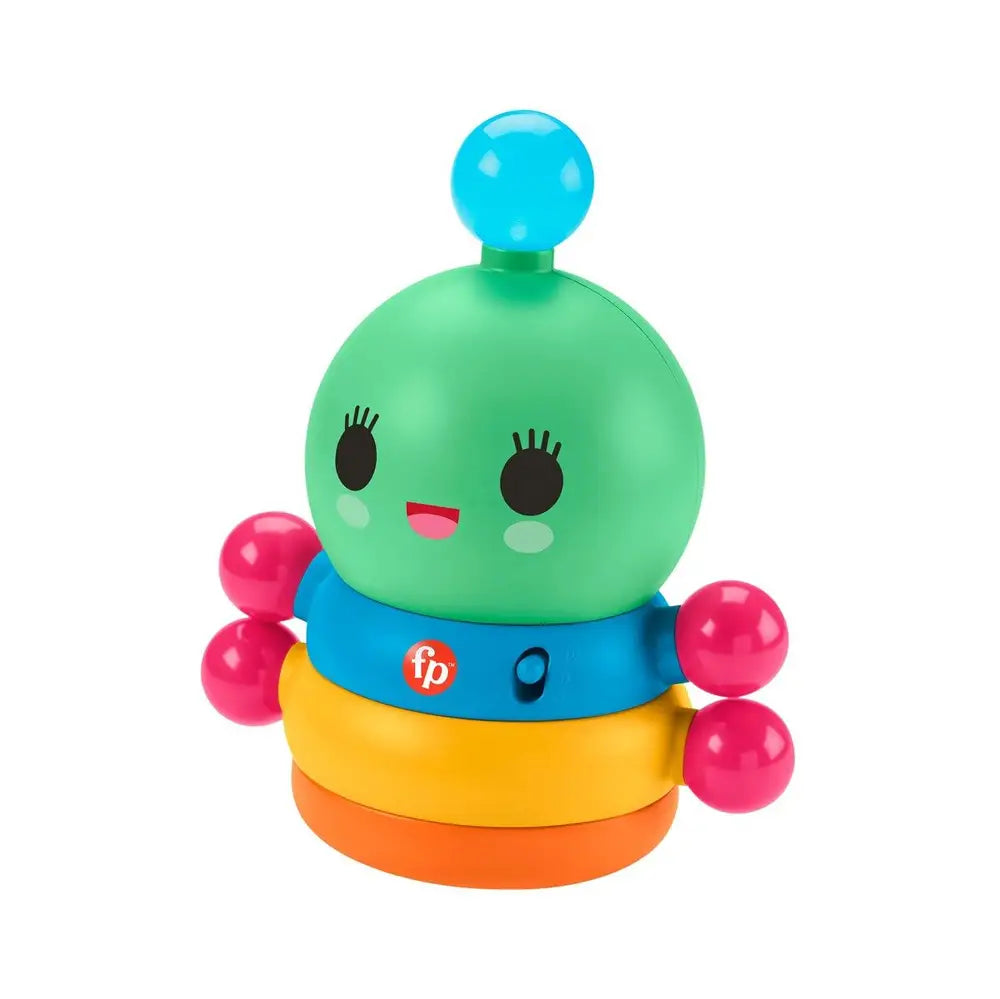 Fisher Price FWY Bop &amp; Wobble Rainbow Worm