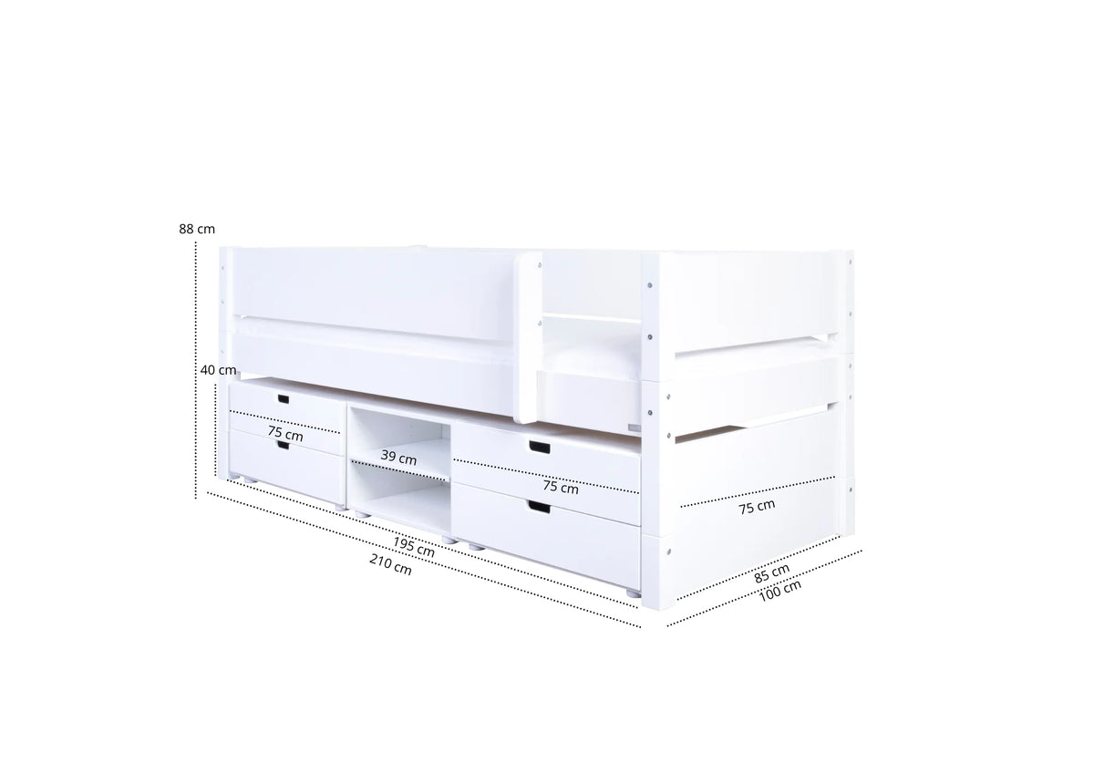 Manis-h Ariel Seng 90x200 - White
