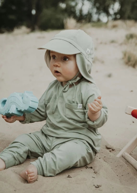 UV Longsleeve - Olive Green (12-18m)