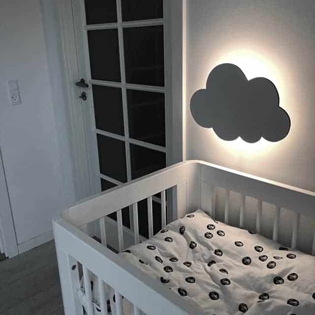 Maseliving sky lampe - hvid