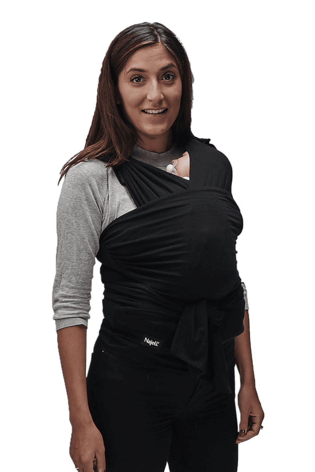 Najell Wrap - Charcoal Black M