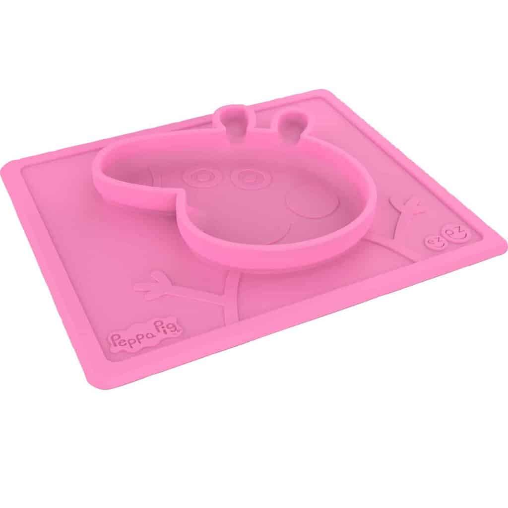 Ezpz Gurli Gris spisemåtte pink