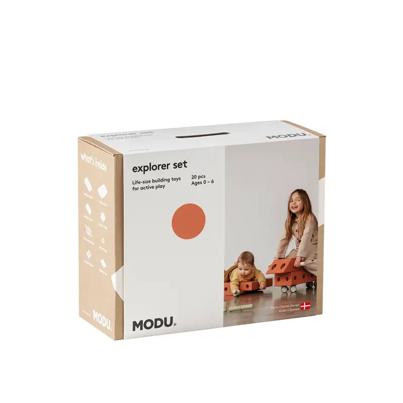 Modu Explorer Set Burnt Orange / Dusty Green