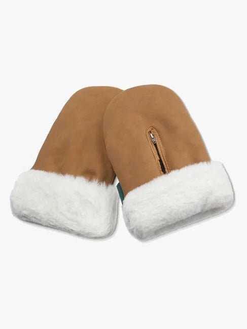 KONG.WALTHER Østerbro Handsker Brown faux suede