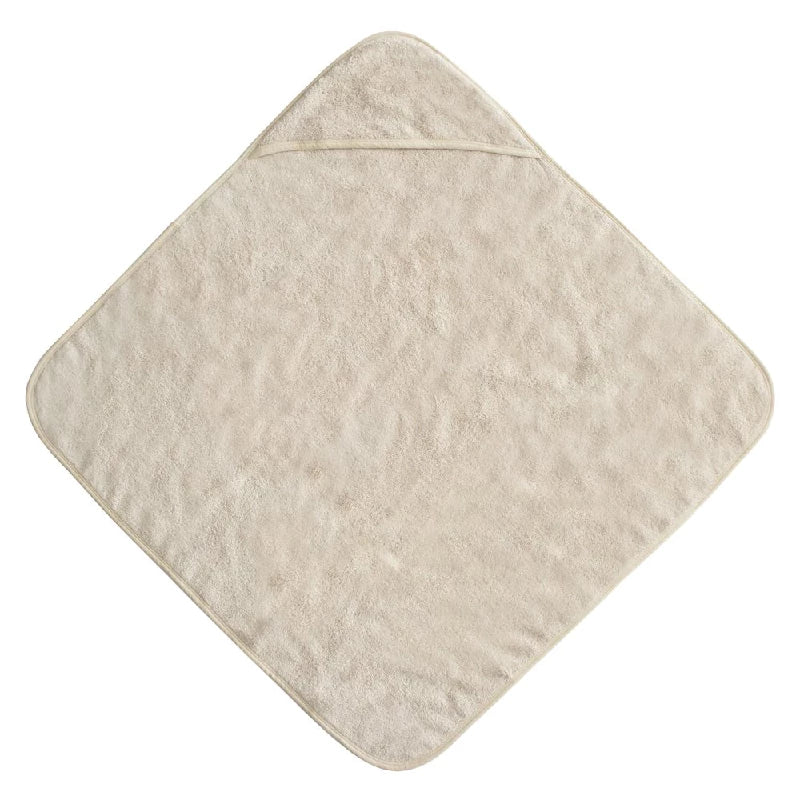 Mushie Hooded Towel Fog