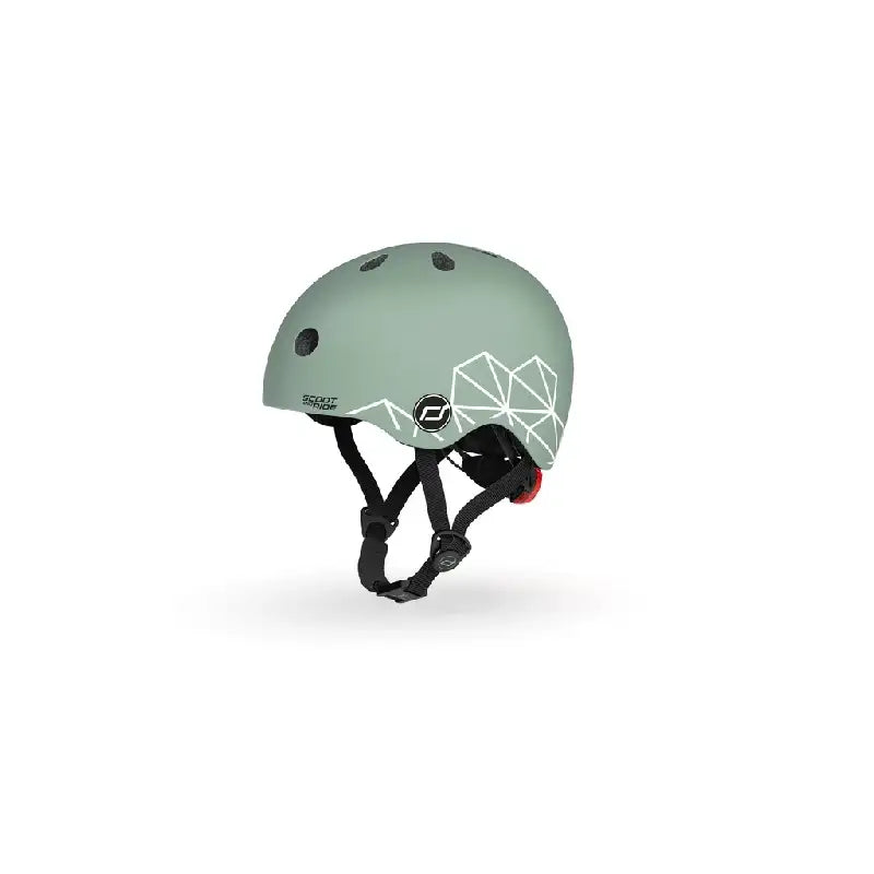 Scoot and Ride hjelm XXS - S - Green Lines