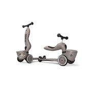Scoot and Ride Highway Kick 1 LS - Brown Lines